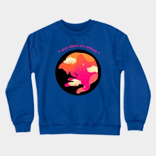 Cosmic Cat Crewneck Sweatshirt